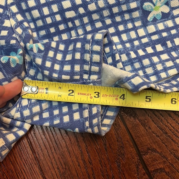 Vintage patterned Lee cotton shorts - Picture 9 of 10